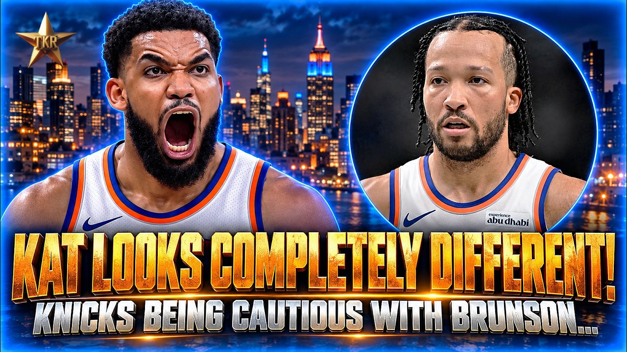 KAT Looks COMPLETELY DIFFERENT! Knicks Being Cautious w/ Jalen Brunson... | Knicks News