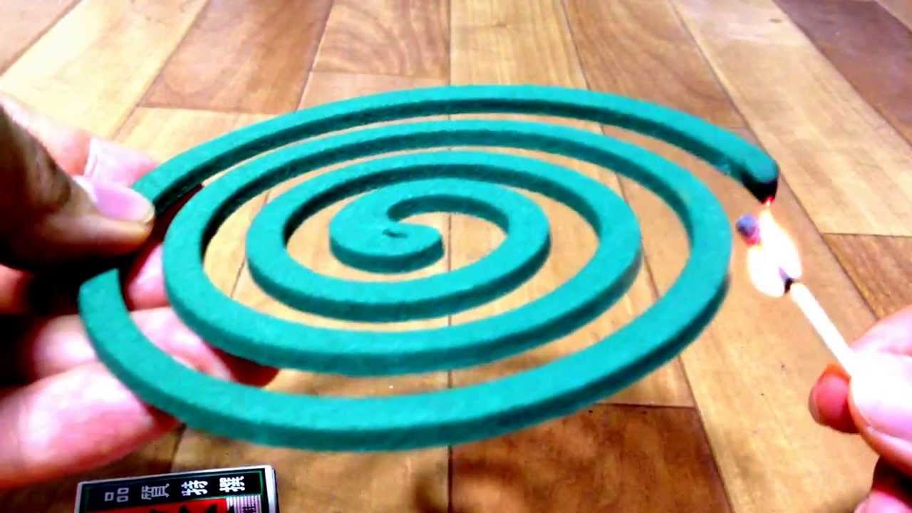 マッチの着け方 蚊取り線香の着け方 Youtube