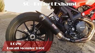 Top 6 Full Exhaust Sound Ducati Monster 1100 / Arrow, Leo Vince, SC-Project, GPR