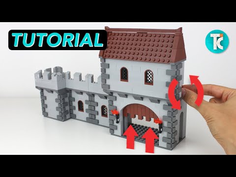 LEGO Castle Gate (Part 3 Tutorial)