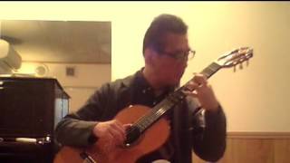 Wave (A. C. Jobim) - Solo Guitar arr. Kenichi Ebe *re-recorded