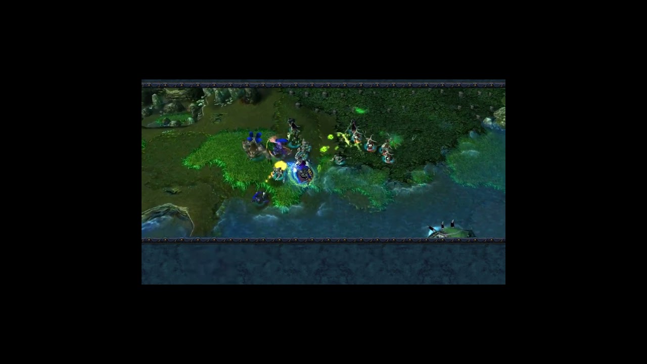 Монстры уничтожили флот Рыцаря Смерти Артаса #warcraft3alternate #warcraft3