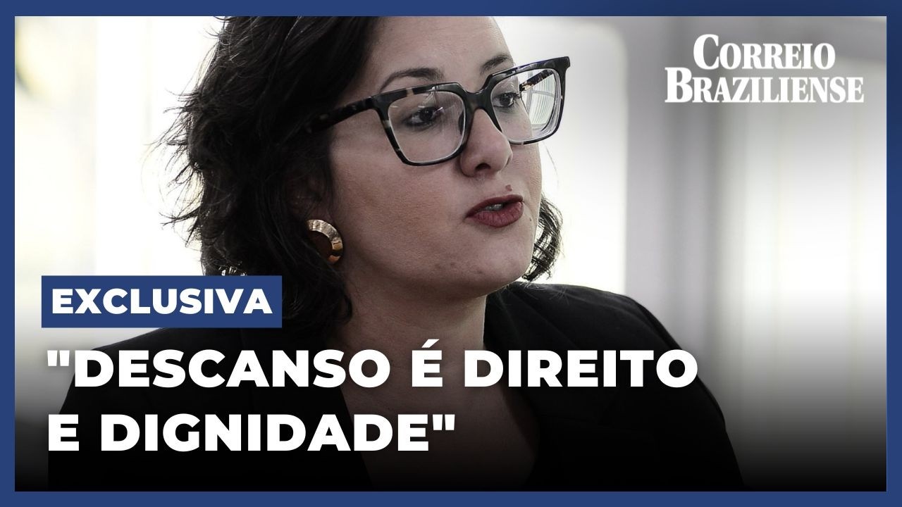 MINISTRA DOS DIREITOS HUMANOS DEFENDE FIM DA ESCALA 6X1 - 