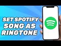 How to set spotify song as ringtone androidios
