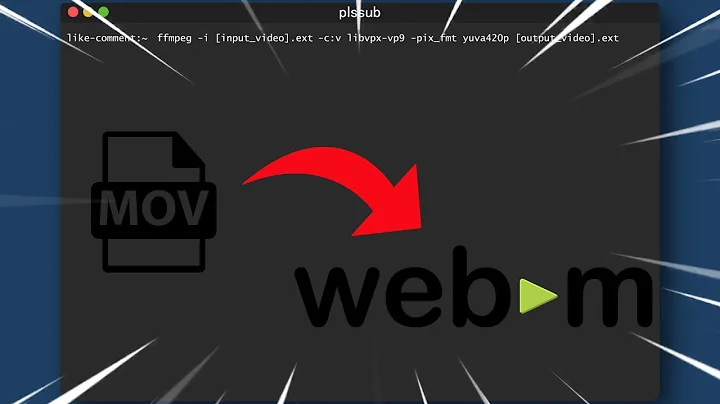 Explained - Convert Media to WebM Using FFmpeg