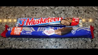 Blind Taste Test: 3 Musketeers Candy Bar vs Great Value (Walmart) Milk Chocolate Fluffy Nougat Bars