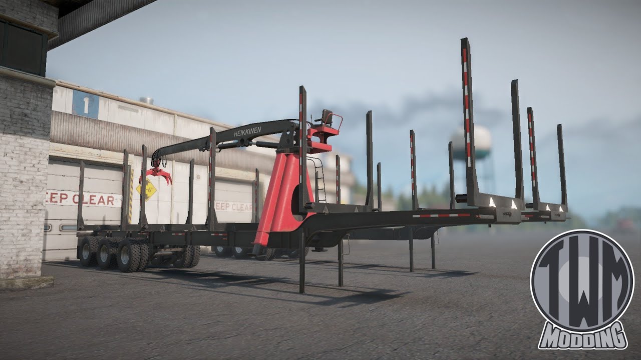 SnowRunner | Nuevo Mod | Remolques | TWM's Polar Self-Loader Trailer Pack | Novedoso✅ #ps5 #español 