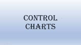 Control Charts (Variables Charts) The 7 Basic Quality Tools with MINITAB