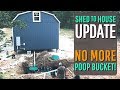 We Have a SEPTIC  |  no more camping POOP BUCKET