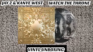 JAY Z & KANYE WEST - WATCH THE THRONE (VINYL UNBOXING)