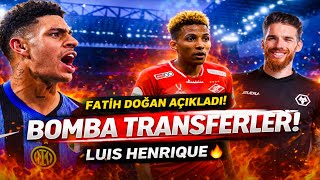 Fati̇h Doğan Açikladi Bomba Transferler Luis Henrique Geliyor Mu? Gedson & José Sá Gelişmesi