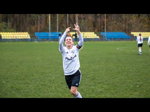 Bramki z meczu Kolejarz Łódź - Legia Ladies 0:4 (0:0)