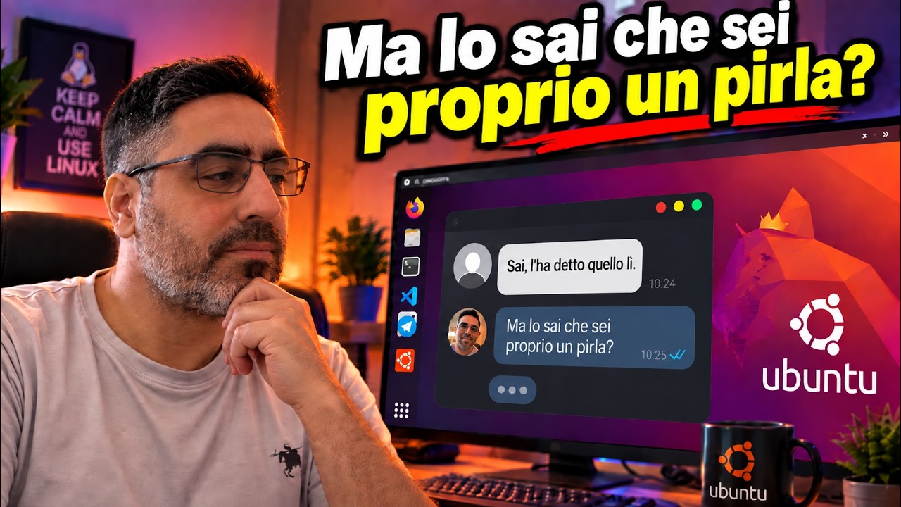 Thumbnail del video Ubuntu: vi giuro, non riesco più a sentirle