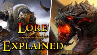 The War of the Dwarves and Dragons and the History of Scatha | Lord of the Rings Lore | Middle-Earth