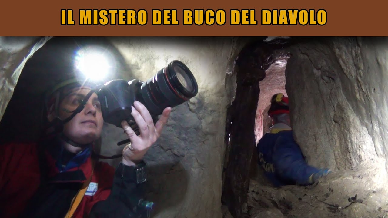 Esplorazione del buco del Diavolo di Camerano, l'acquedotto abbandonato