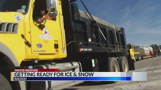 Central NC braces for possible snow