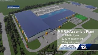 $232M micro-reactor assembly plant expected to bring hundreds of jobs to the area