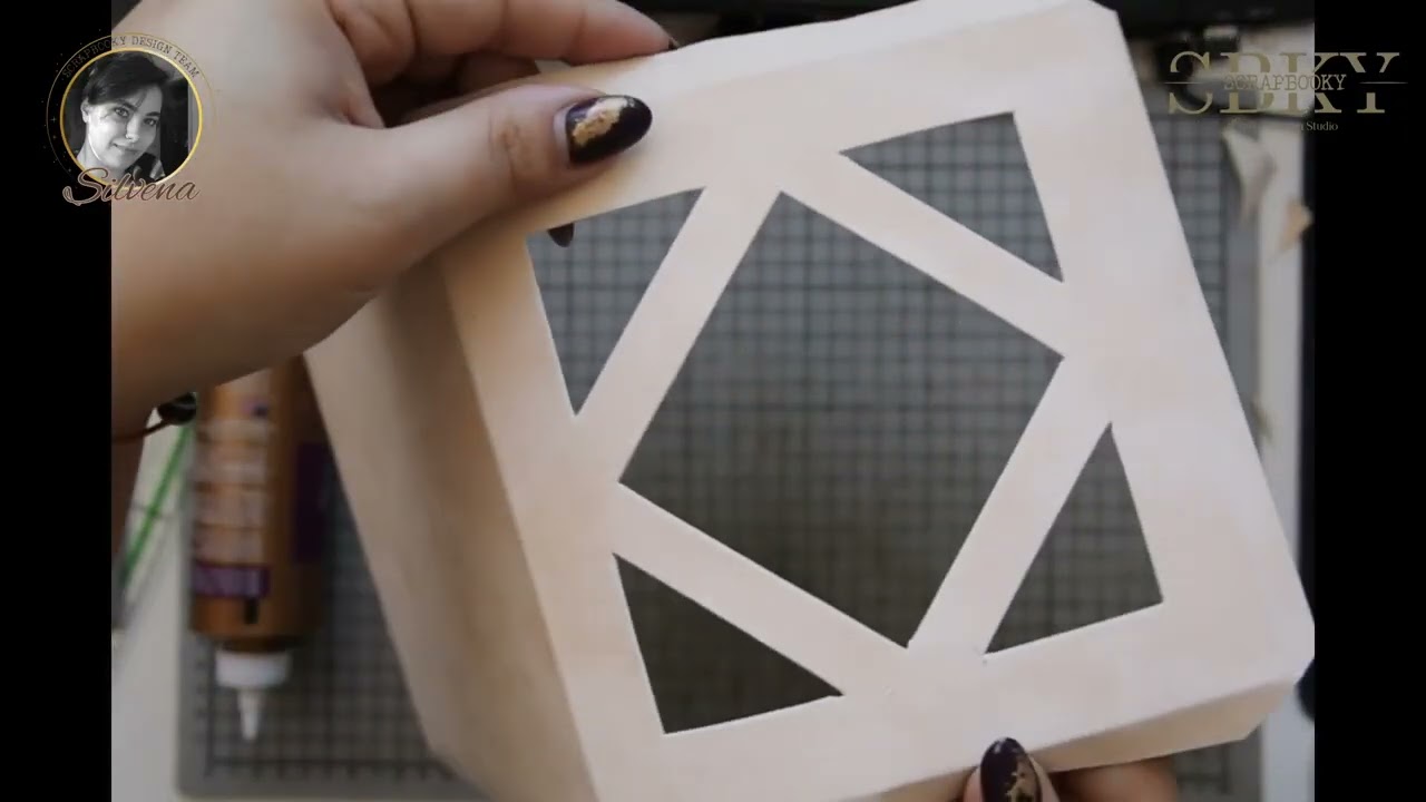 Delicate wedding card