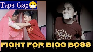 #like Fight For Bigg Boss||Tape Gag||Funny video||Bigg Boss OTT ||Manya Creation #requestedvideo