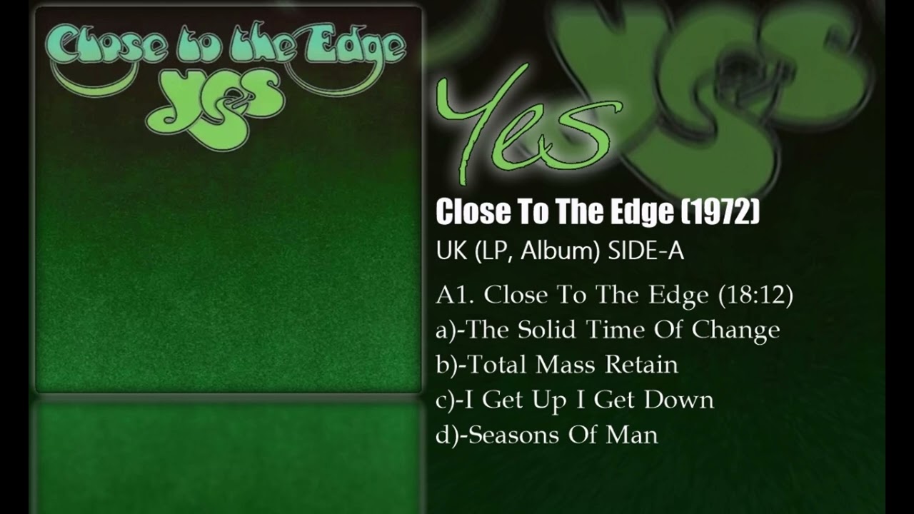 Yes - Close To The Edge (1972) SIDE-A - YouTube