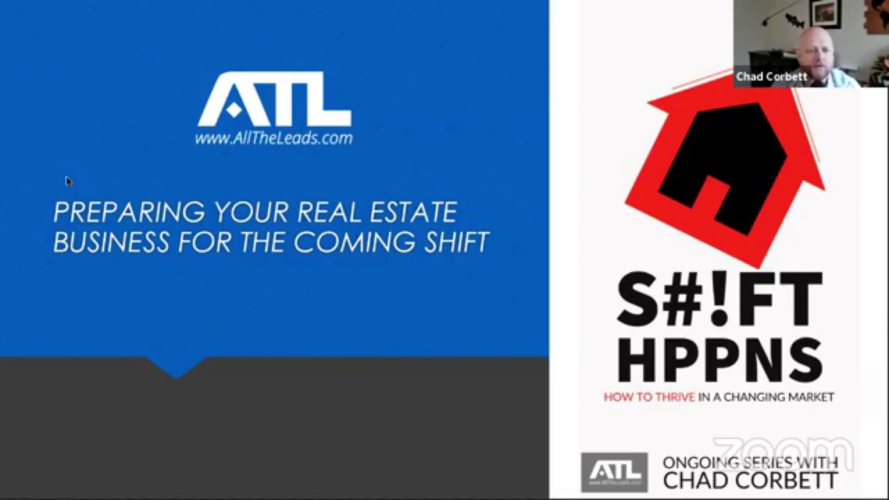 SHIFT HAPPENS Live Webinar - Real Estate Markets and Coronavirus with Chad Corbett - Session 1