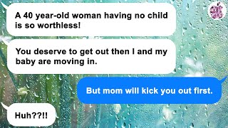 [Apple] Mean sis mocks me an old hag, kicks me to sleep outside but mom no longer calls her daughter
