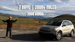 7 Days, 2,000+ Miles, One 2008 Honda
