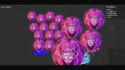 ALIS.IO - FFA AND SELF FEED!! INSANE WIN COMPLICATION!! Epic cannon spilt