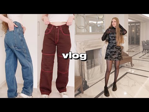 my DREAM baggy jeans, vegan haul & high tea