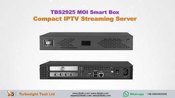 TBS2925 MOI Smart Box | Compact IPTV Streaming Server for Education & Beyond