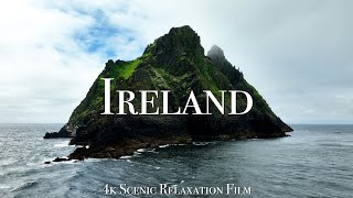 Ireland 4K  Scenic Relaxation Film With Celtic Music