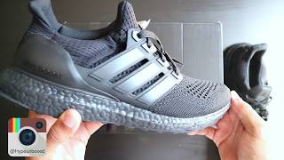 SNEAKER UNBOXING: Adidas Ultra Boost 1.0 Triple Black Unboxing