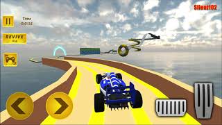 Blue Formula Car GT Racing Stunts 2021 - Extreme GT Formula Racing #16 - Android Gameplay screenshot 4