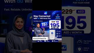 Du Home Wireless WiFi Service Provider In UAE High Speed Best Offer For Shops Camps And Wearhouse