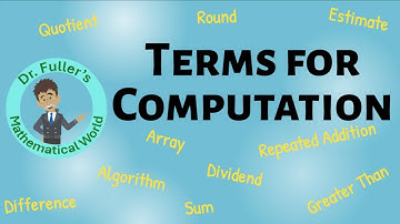 Essential Vocabulary for 3rd Grade Math Success | Learn Key Computation Terms