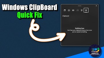 Win + V Not Working? Fix Clipboard History Not Showing on Windows 10/11