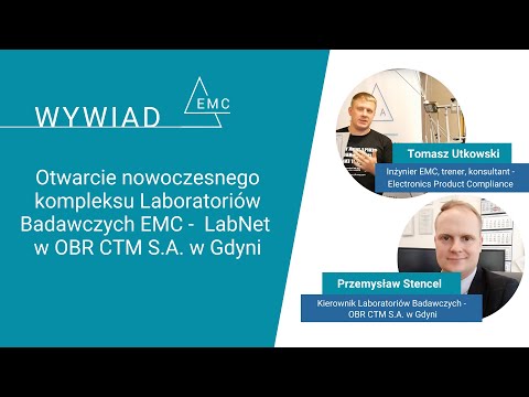 Wywiad z Przemysławem Stencelem (Kierownik Laboratoriów Badawczych - LabNet w OBR CTM S.A. Gdynia).