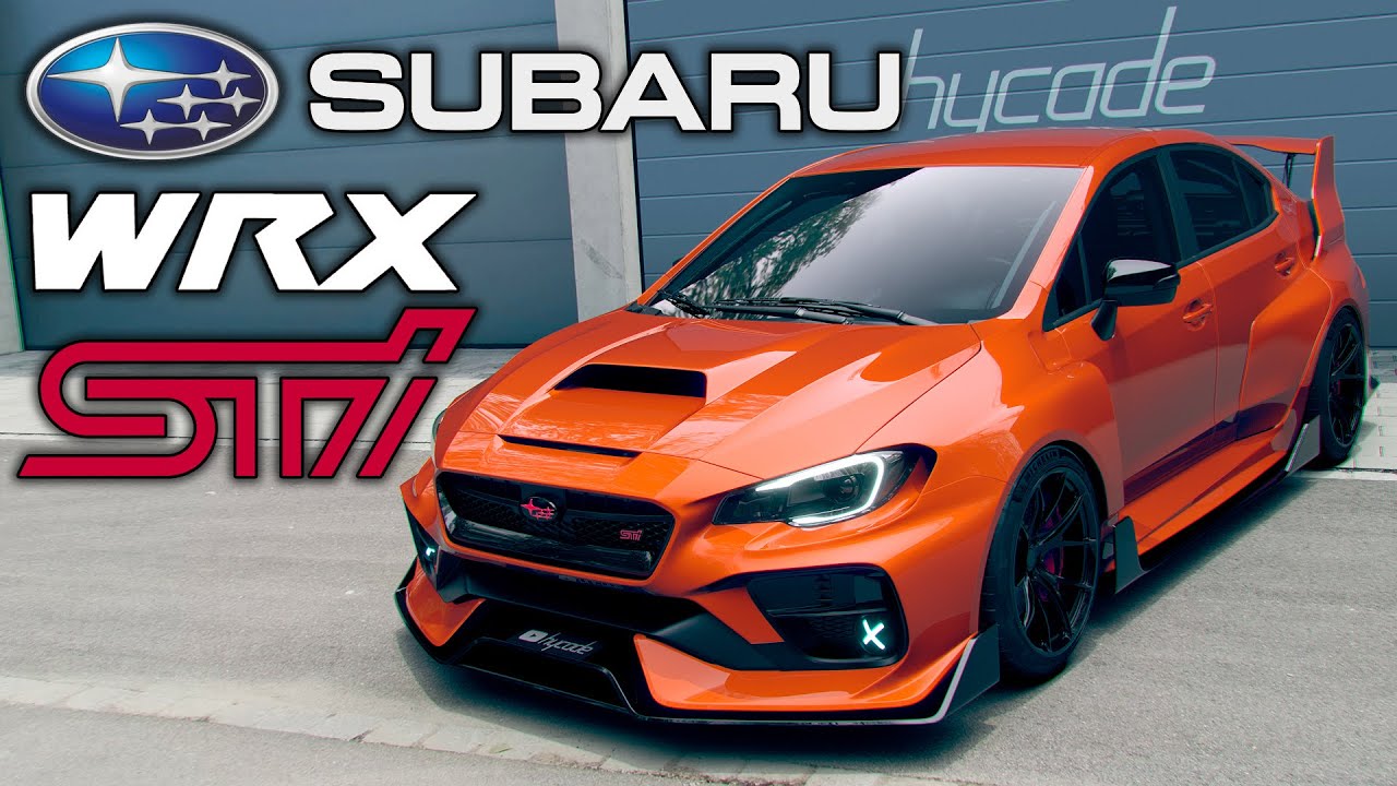 Subaru WRX STI [Stage2] WIDEBODY KIT by hycade - YouTube