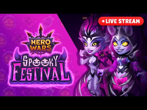 LIVE STREAM: Spooky Festival | Hero Wars