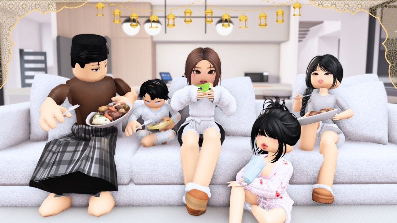 SAHUR PERTAMA PADA SUSAH DIBANGUNIN | 💖 Berry Avenue Roblox Indonesia
