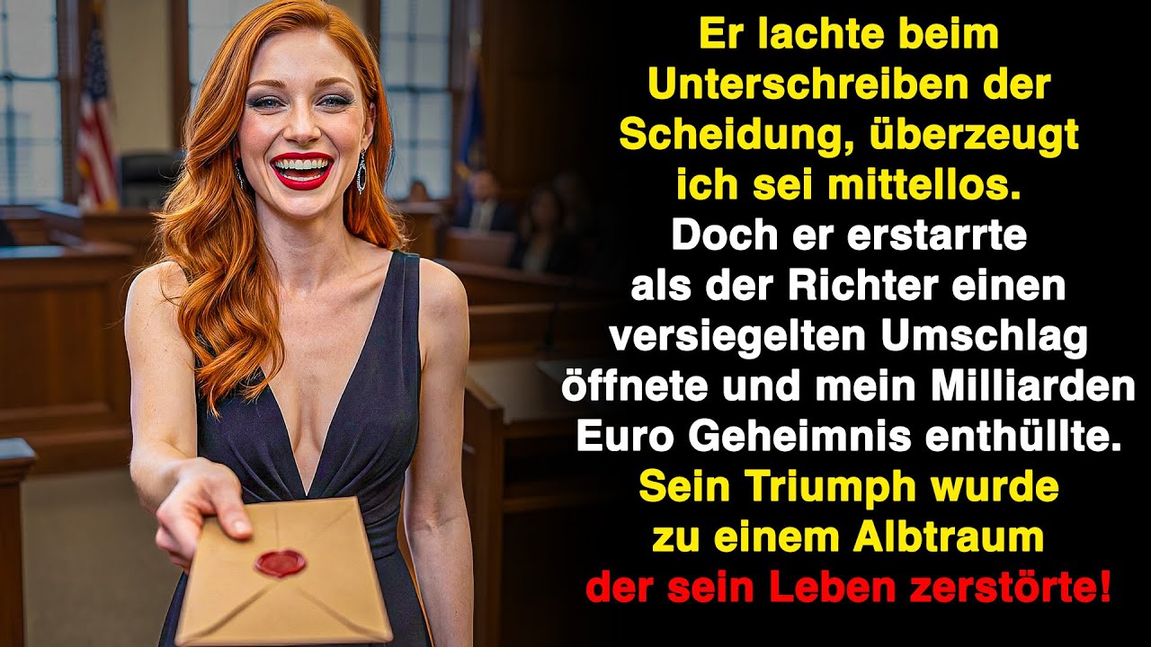 Er wusste nicht, dass ich die Tochter eines geheimen Billionärs bin, und unterschrieb lachend!