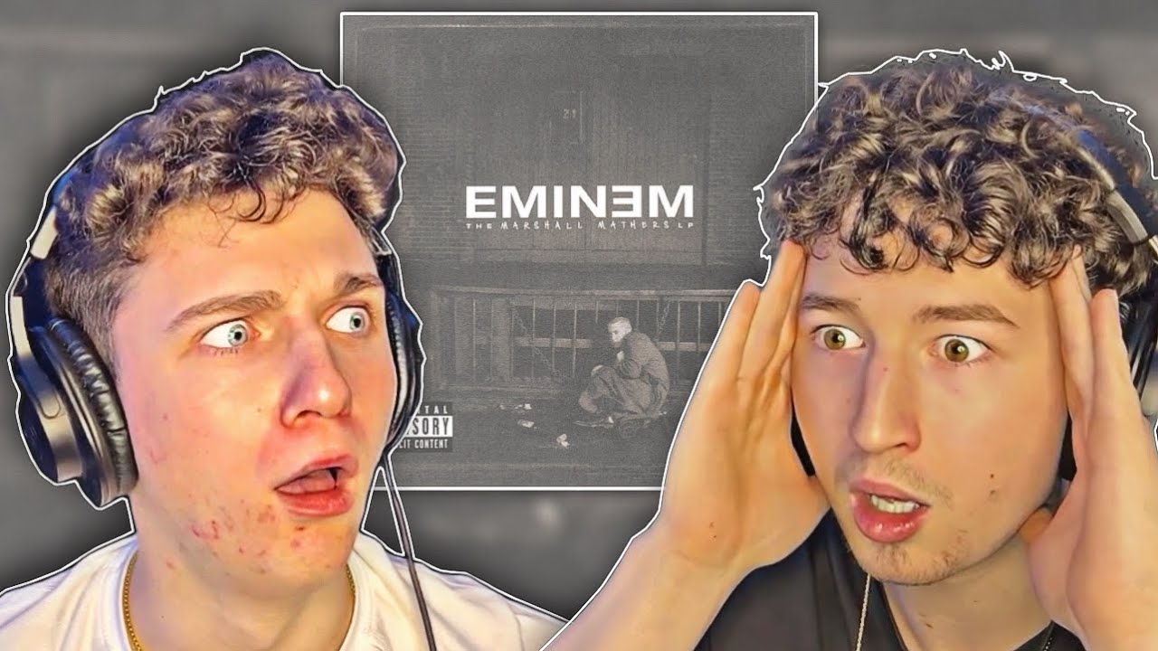 WHAT DID HE SAY!? (FIRST REACTION to Eminem - The Marshall Mathers LP)