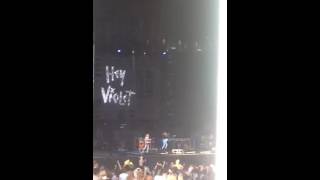 Hey Violet "I Can Feel It" Live at the Molson Canadian Amphitheatre