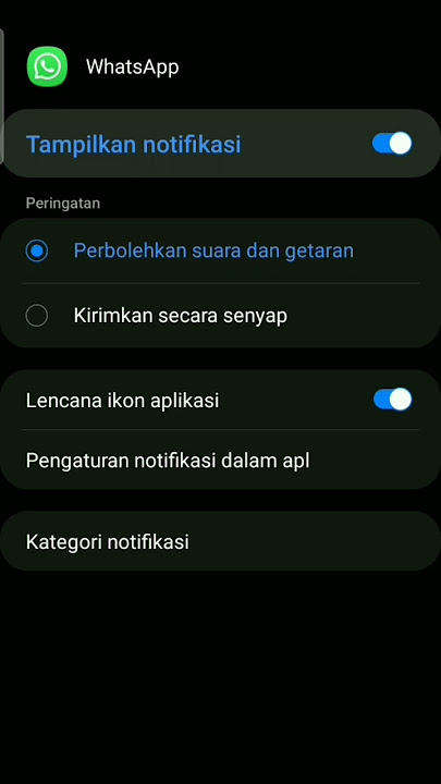 Download lagu How to solve the problem of WhatsApp notifications not appearing on the cellphone screen