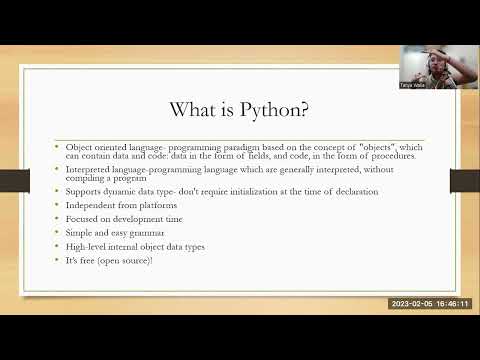 Python Demo: Mentormatics.com