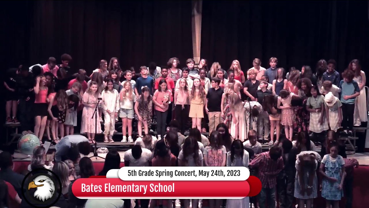 Bates Elementary 5th Grade Spring Concert - 2023