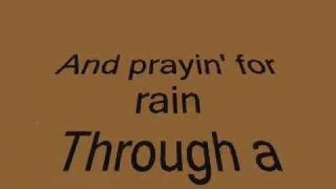 Thumbnail of Brad Paisley Cloud of dust lyrics