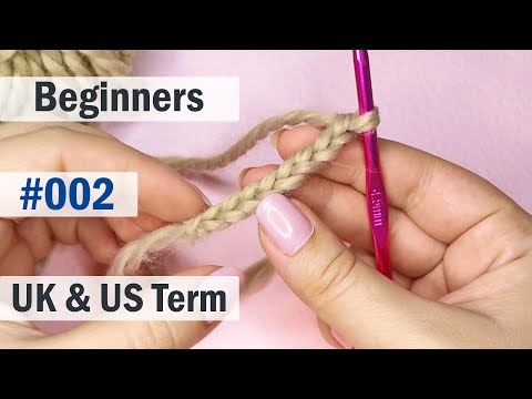 Crochet ch : How to do a chain Tutorial for beginners crochet * How to Chain in Crochet