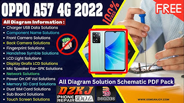 OPPO A57 4G 2022 All Hardware Schematic Diagram Free Solution