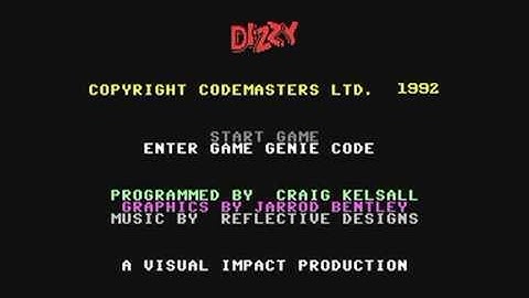 Commodore 64: Crystal Kingdom Dizzy game ending by Codemasters